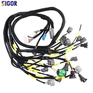 Tucked OBD1 Engine Wiring Harness with PBT/PTFE Insulation for Civic/Integra B16/B18/D16 (92-95 Automatic)