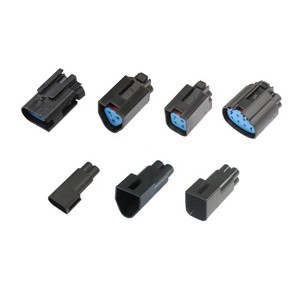 2 3 4 8 & 12 Pin Waterproof Electric Terminal Auto Connector TE AMP 2-1437712-5 Male/Female Wire Harness