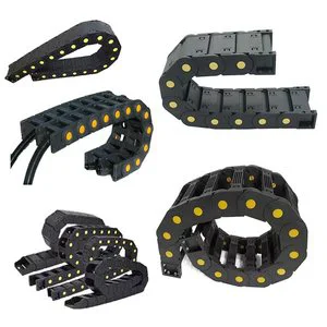 ANDUUK Highly Flexible High Speed Drag Chain Plastic Cable Carrier Electric Cable Drag Chain for Cnc Machine Protection