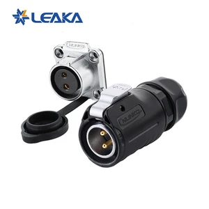 Cnlinko IP68 Waterproof Solar Panel Connectors 2-Pin Power Connector with High Mechanical Stability RJ45 M20 PC Housing Material