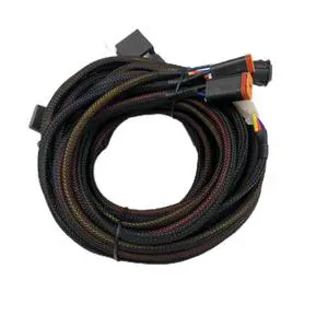Universal 12V 40A Car Fog Light Auto Wiring Harness Kit Driving Light Bar With Fuse Relay Switch Wire Harness Manufacturer