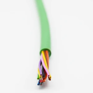 LiYY/LiYCY Halogen-free,highly Flexible Drag Chain Cable with PUR Outer Sheath