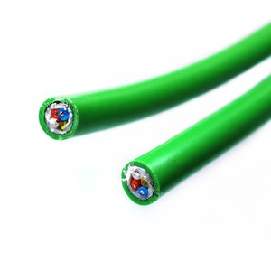 Precision Crafted 3 Core Flexible Wire Insulated Copper Profibus DP Cable for Network