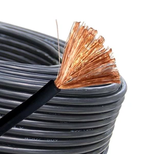 JZD TUV H07V-K 450/750V PVC Insulated Battery Cable for Solar Inverter UPS Battery Bank 16mm² Single Core Flexible Copper Cable