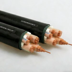 Building Wire Copper Electric Cable 0.6 1kV PVC Insulation Waterproof IP65 Armored Type For Construction Work Project