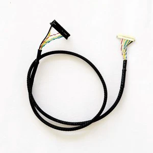 Factory Custom Common LVDS Cables for Testing Universal LCD LED Laptop Screen Controller Cable Assembly