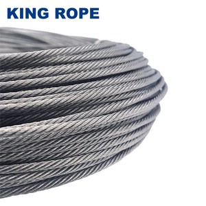 Anti-twist Cable Crane Wire Rope Soft Lifting Wire Rope 16mm Steel Wire Cable 19*7