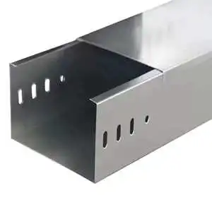 Factory Custom Galvanized Cable Tray Industrial 304 Stainless Steel Wire Trough Ladder Type Fireproof Flame Cable Laying