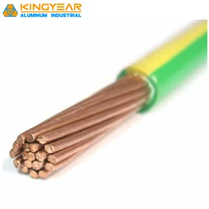 Manufacture Sta Swa Ect Construction Cu Stranded Electrical Grounding Low Voltage PVC Insulated Nylon Sheath THHN Cable