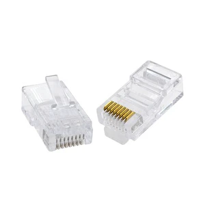 RJ45 Connector Cat5 UTP Connector 8P8C Plug for Network Cable