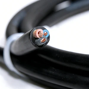 VDE Approved Heavy Duty High Conductivity H07RN-F 3*35+2*10 450/750V Heavy Duty Rubber Cable