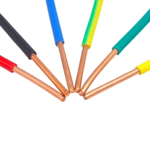 Factory Price Pure Copper PVC Insulated Flexible Building Wire BV House Wiring Cable for Home Lighting System