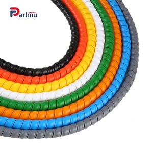 Heavy Duty Spiral Cable Protector for Engine and Electrical Systems Resistant to Wear and Tear
