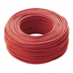 Unifilar FS17 Electric Cable Cord 6mmq Red 25 Meters Electrical Wires Section
