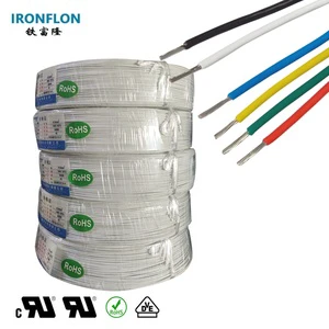 AF200 0.5mm² FEP Electrical Copper Wire F46 Insulated Electronic High Temperature 200℃ Tin Plated Harness Wire For Automotive