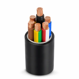 Excellent Conductivity Low Resistance Control Cable KVV Stable Signal Transmission 4*1.5mm2