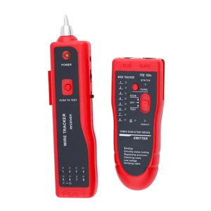 Multifunctional RJ45/RJ11 Detector Network Cable Continuity Short Circuit Testing Network Cable Finder