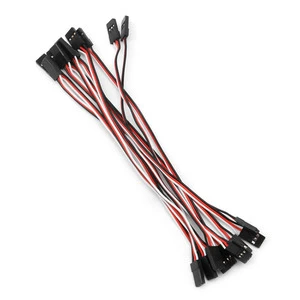 High Quality JR/Futaba Servo Motor Extension Wire Male to Male 150-1000mm CE Certified Twisted Pair for RC Electrical Toys