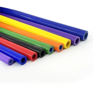 Factory Custom Wholesale Thick And Durable Engine Coolant Hose Universal One Meter Long Straight Silicone Hose