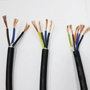 High Quality 2core 3 Core 4 Core 5 Core Fire Resistant RVV Power Cable Wires PVC Insulated Copper Conductor Control Cable
