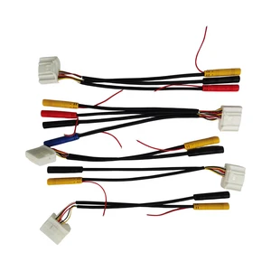 PVC Cable DUSB 9Pin Double Shielded Single Control Wiring Harness Assembly with PVC Jacket Cable HYH-MCC-006 Copper Conductor