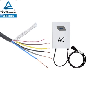 EVC H07BZ5-F 5*2.5 1*0.5 European Standard TUV New Energy Tram Charging Pile Cable Steel Cable Manufacturer
