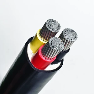High Strength Durable Flat Construction Copper Core Low-voltage Power Cable
