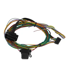 Automobile Wiring Harness OBDII Multifunctional Adapter Wire PVC Waterproof Terminal Copper Conductor Fuse