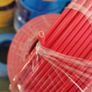 Wire Cable BVR Flexible Copper Wire 1.5/2.5/4/6mm² PVC Insulated for House Wiring & Construction