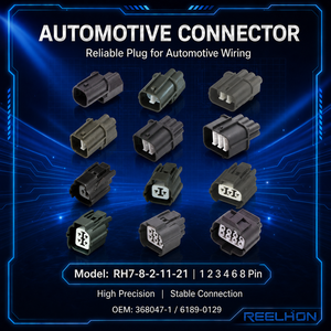 1 2 3 4 6 8 Pin Wire Harness Plug Electric Waterproof Socket Terminal 6189-0129 For Sumitomo Auto Connector Male/Female