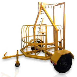 SKYFLEEMIC SK1515 Trailer Mounted Cable Fleeting Device with 5000mt Distance 350kg Weight 2-Year Warranty