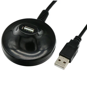 Custom Harness USB2.0 Coaxial Extension Docking Male to Female Ferrite Shielded PVC Jacket Extension Cable