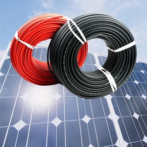 Good Quality 100m 4mm2 6mm2 Dc 1500v Photovoltaic Pv Electric Power Solar Wire Cable for Solar System
