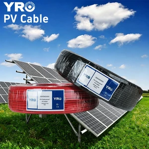 YRO Solar Inverter Cable 2.5mm UV-Resistant XLPE Suitable for Outdoor Solar Panel EV Charging Station and Other Solar Products
