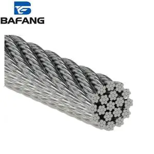 4-20mm Heavy Duty Non-rotating Wire Rope | Wear-resistant Cable Galvanized Stainless For Lifting Equipment