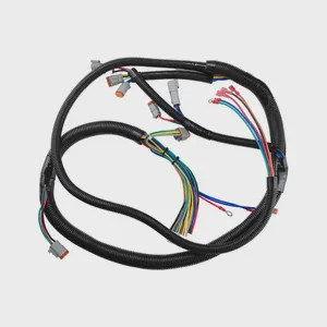 Replacement Control Wiring Harness 102196601 Fit Club Car DS 2001-2005 Golf Cart 48V Black Controller Cable Assembly
