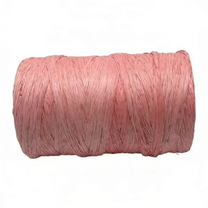 Custom Cable White Polyester Filler Yarn Polyester Flame Retardant Rope For Cable Filling