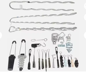 Custom Cable Assembly Manufacturing with Steel Material ABC Cable Accessories