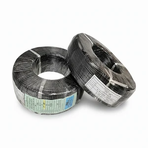 JFS Industrial Stranded Photovoltaic Cable 8 AWG 4mm2 6mm2 10mm2 1500V XLPO Insulated Tinned Copper Solar Panels -45 to 125
