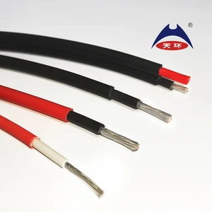 TUV Approved XLPE/XLPO Solar PV Cable H1Z2Z2-K 1*4mm2 Cable Para Solares
