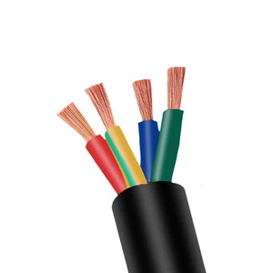 Hualian Copper PVC Low Voltage Power Cable for Construction JHS Submersible Pump 300/500V Waterproof Rubber Sheath
