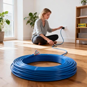 Factory Equipment Use Eco Friendly Halogen Free Flame Retardant Non Toxic Insulated Connection Wires RVV RVVP Power Cables