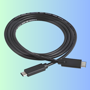 USB 3.2 Gen 2x2 Type C Cable 20Gbps with 56K Resistor-Braided Nylon Shielded IP67 Rated Copper Conductor 5M Length HAD04