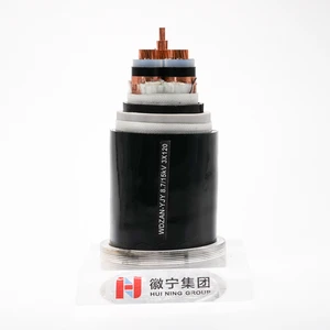 Low Smoke and No Halogen Copper Conductor XLPE Insulated 8.7KV Electrical Power Cable