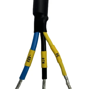 Superior Flexibility 3PIN Control Harness Cable Wiring Assembly Factory Customized Compact Design Copper Power Connect