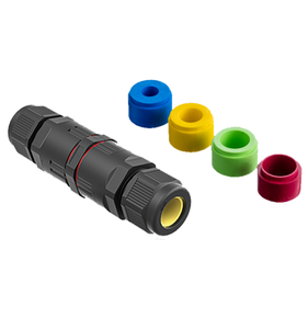 IP68 Waterproof Outdoor Push-in Screwless Cable Joiner Cable to Cable Wire Solution PA19 Connectors 8A 300V PVC 3-Pin