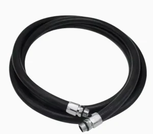 Steel Wire Braided Nitrile Rubber High-Pressure Oil Pipeline Hose Assembly Heat-Resistant Cutting Service -40C to +100C