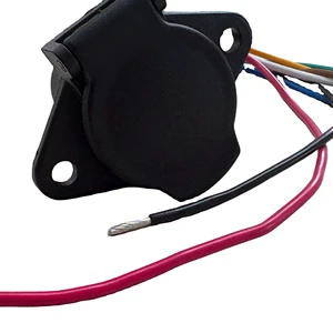Ce Certificated Approved 12V 7 Hole Trailer Cable Set With Socket