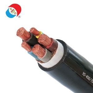YC Heavy Duty Rubber Sheathed Flexible Cable, Oil Resistant, Weatherproof, For Construction Site And Mining Equipment