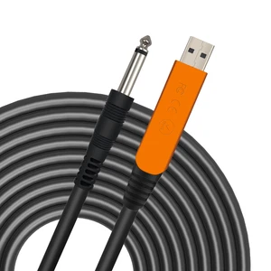 3M USB Guitar Cable 10Ft,HOCAYU Professional Electric Guitar Instrument Audio Interface Cable De Guitare Classique